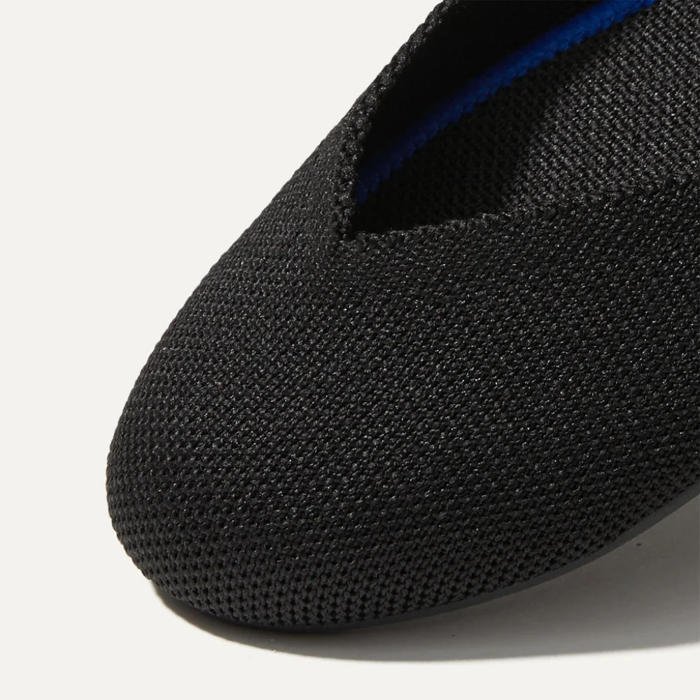 Rothy's The Flat Orginial in Solid Black Size 7.5 - Picture 6 of 6